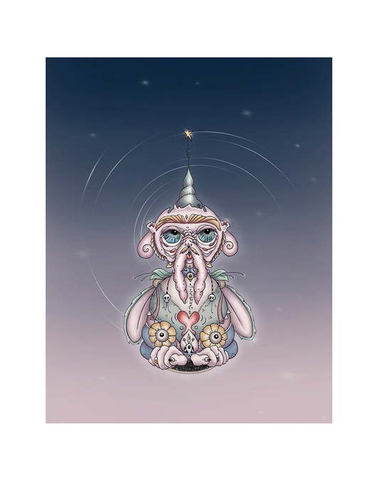 BWOBEKE. The Nephew from the SiriusLi collection. Art Print