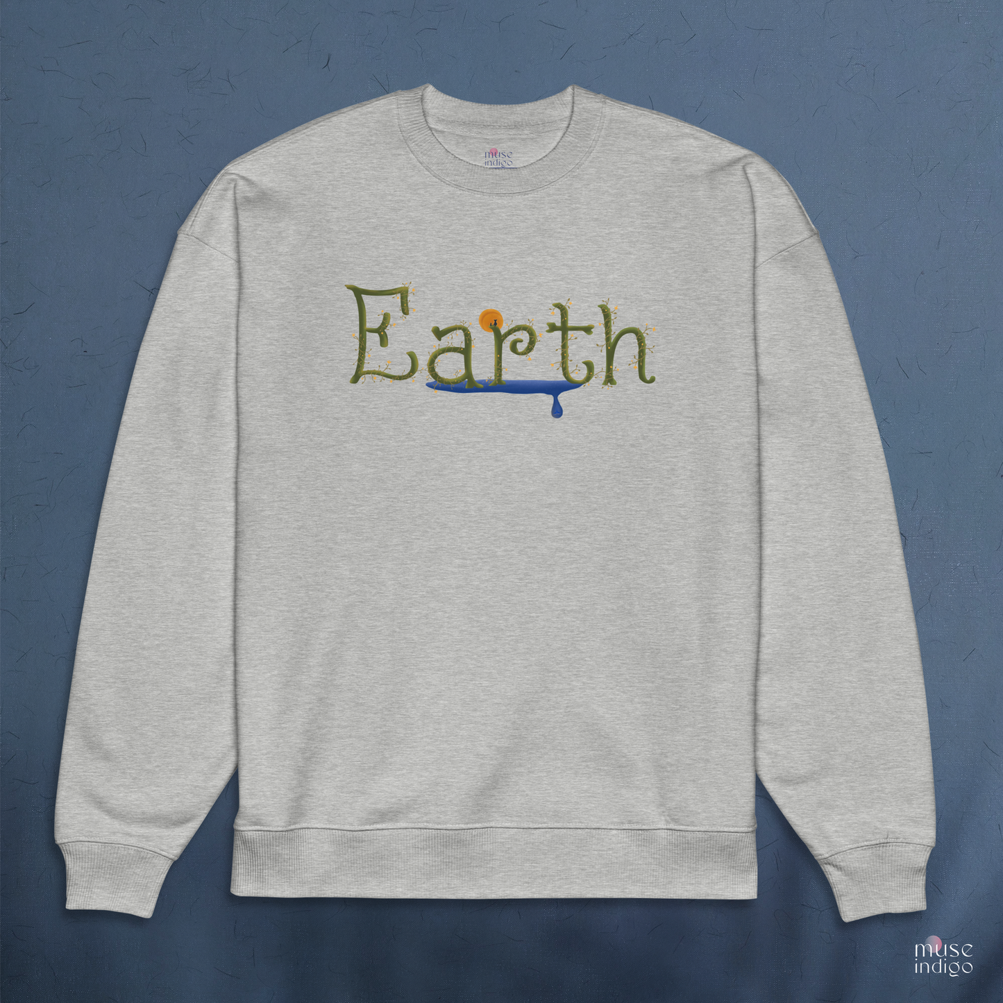 Earth Love Unisex Organic Oversized Sweatshirt
