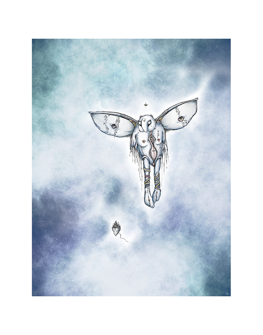 KOXU. The Winged One. Art Print