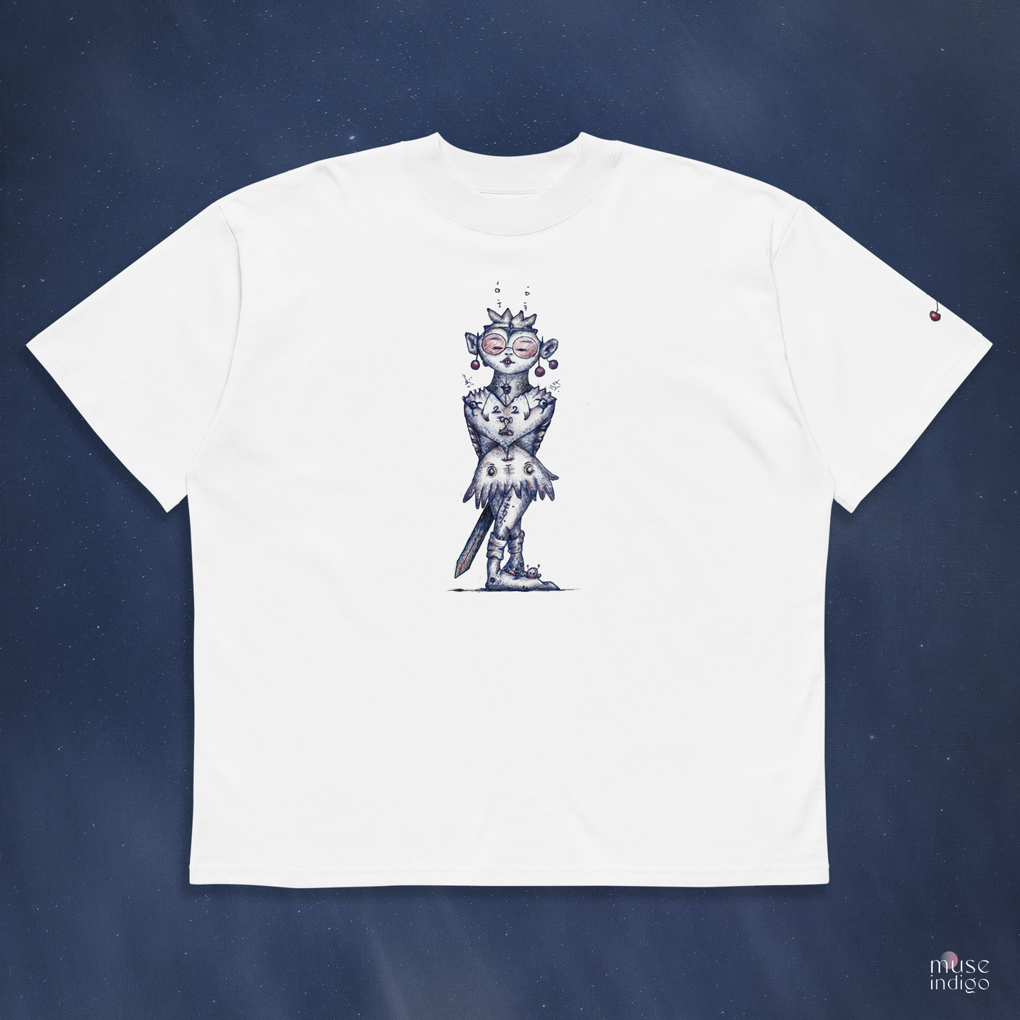 Maya; The Queen Of Her Castle Organic Box Tee