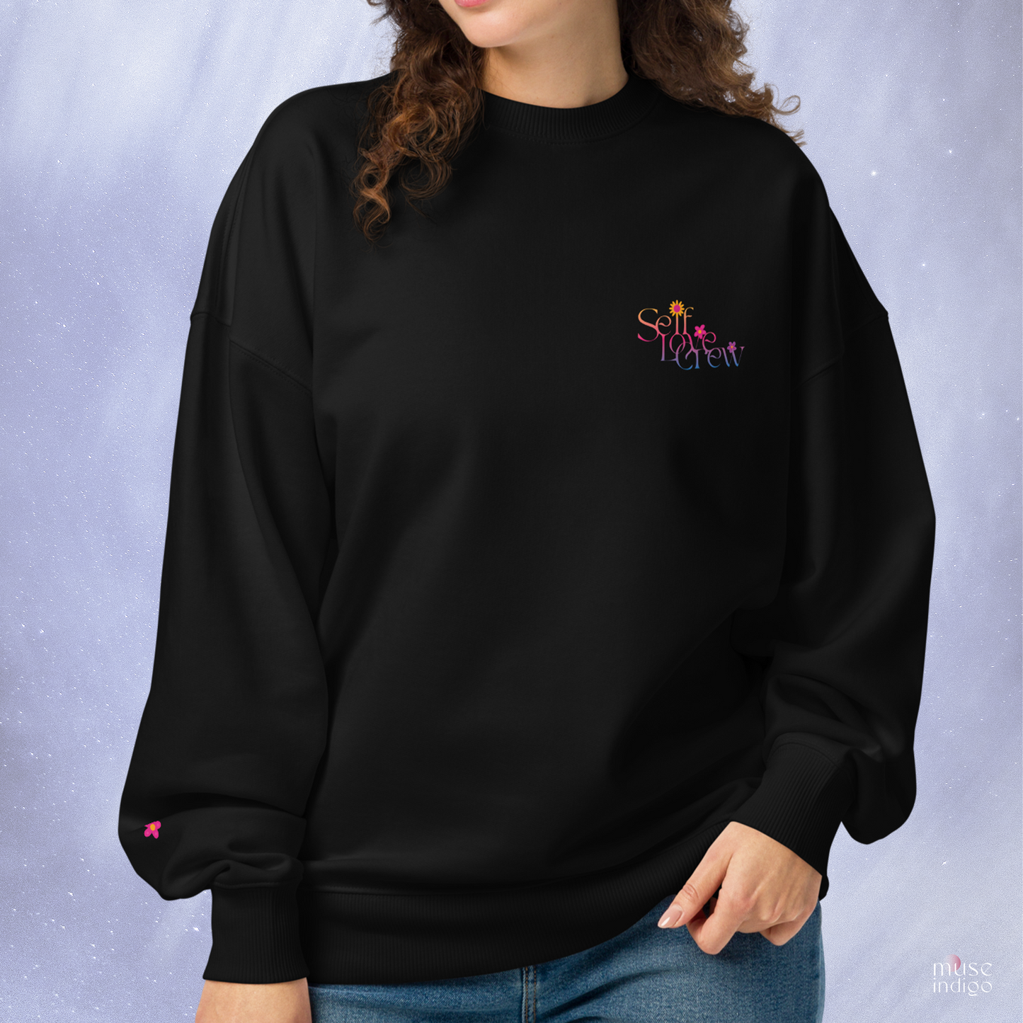 Self-Love Crew Oversized Sweatshirt