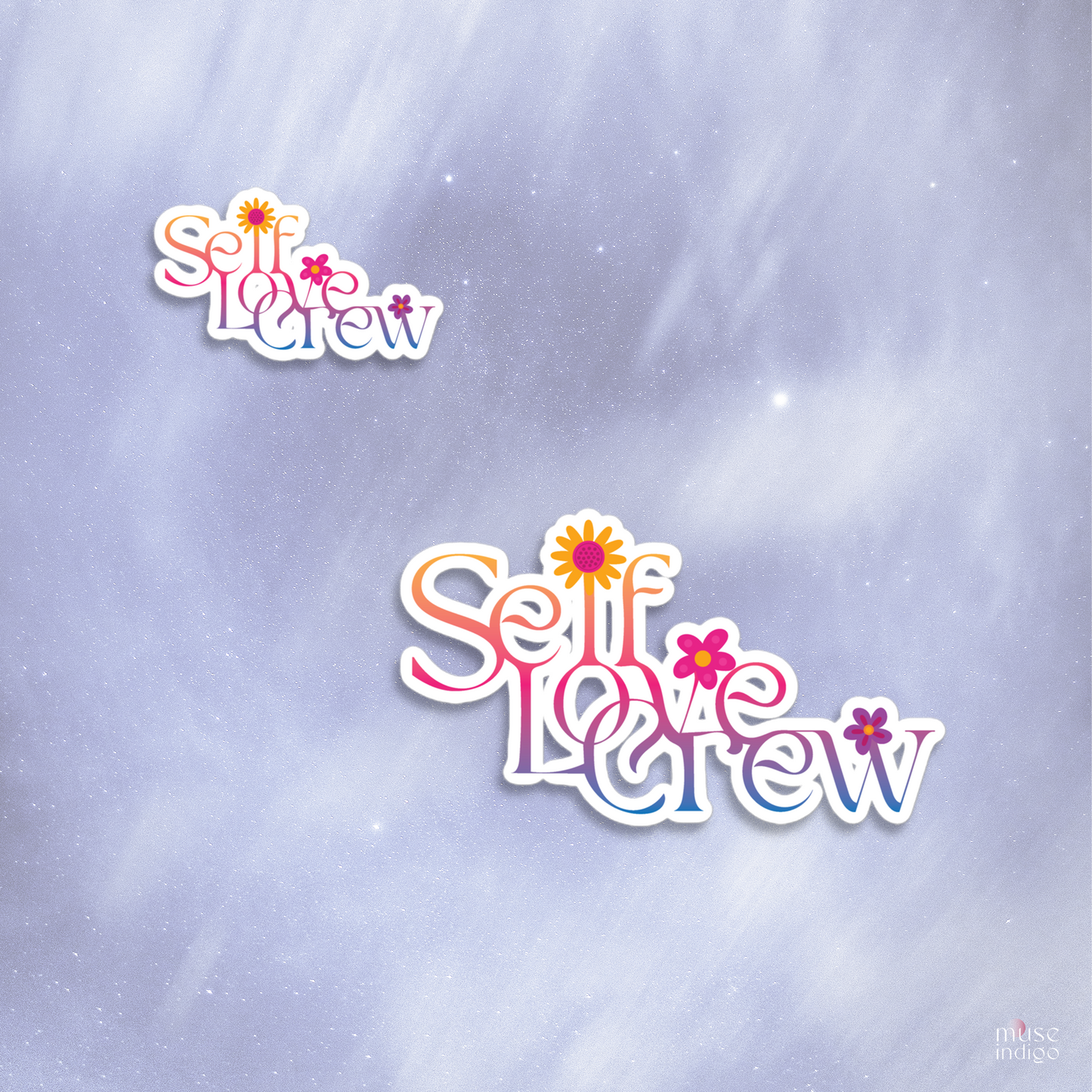 🩷 Self-Love Crew Stickers