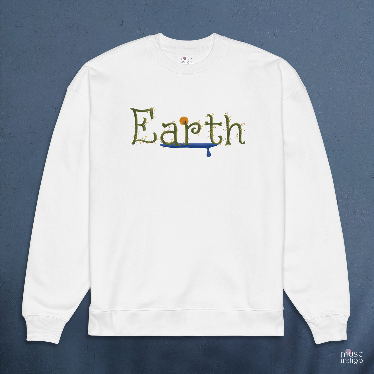Earth Love Unisex Organic Oversized Sweatshirt