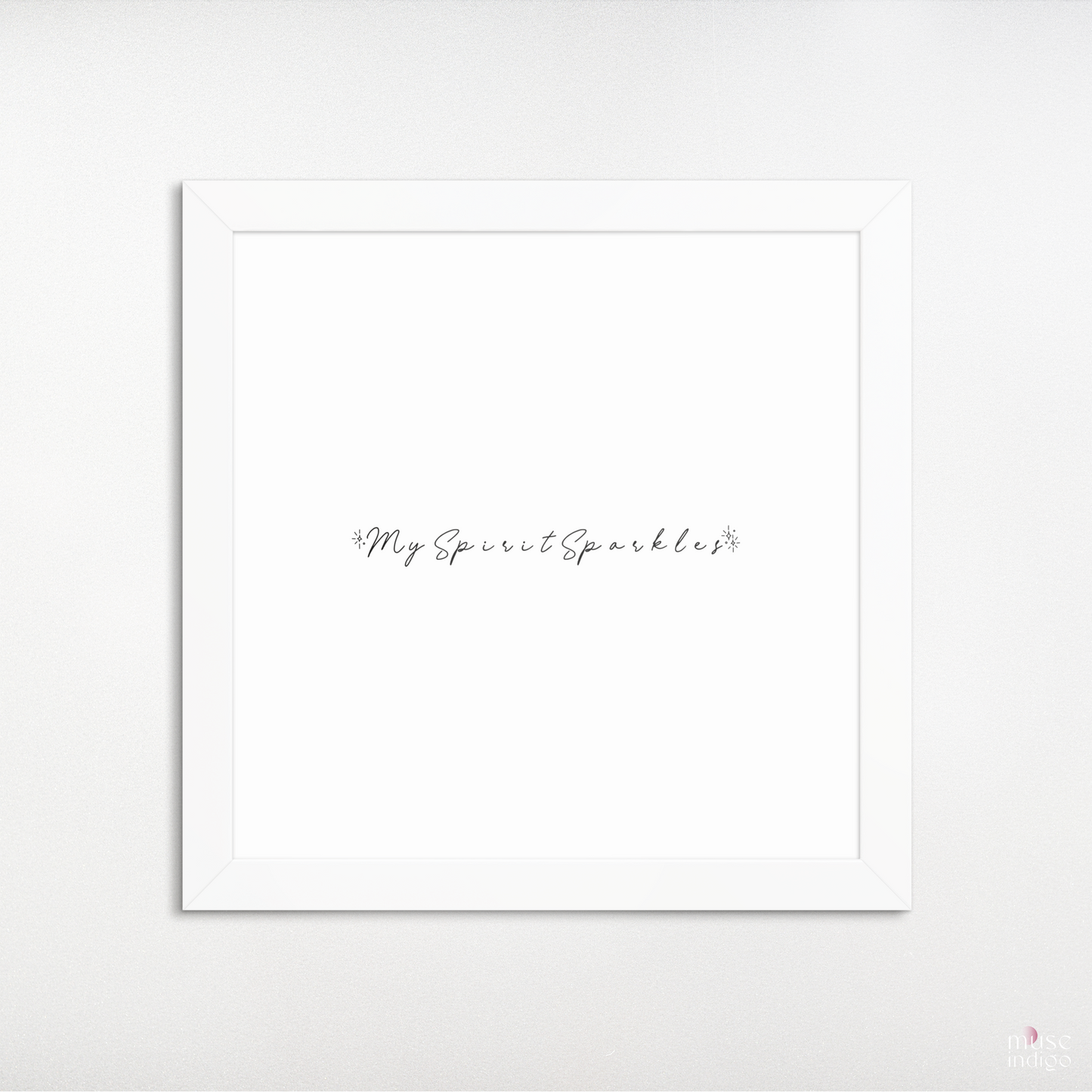 My Spirit Sparkles Frame