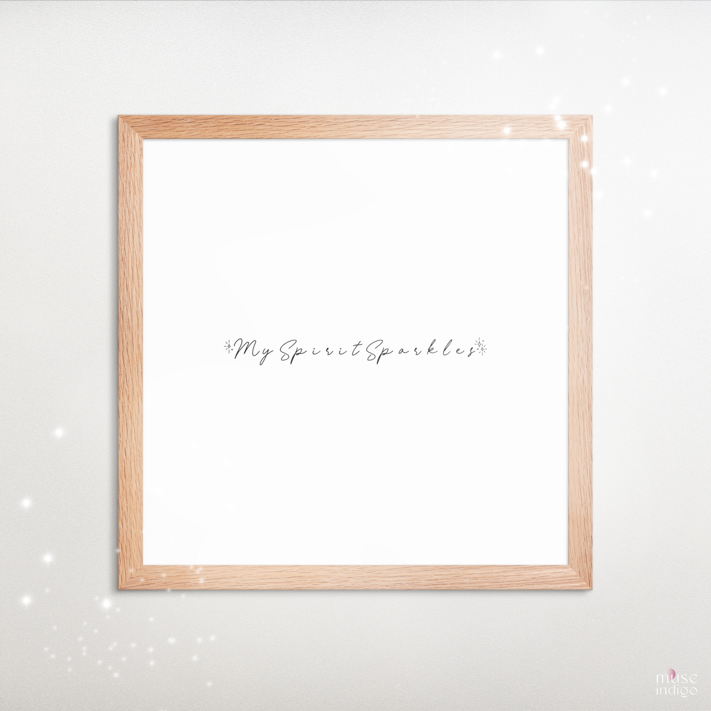 My Spirit Sparkles Frame
