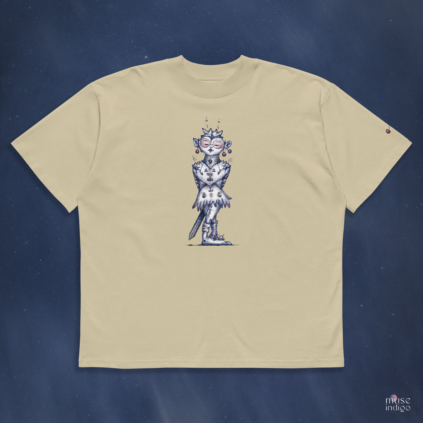 Maya; The Queen Of Her Castle Organic Box Tee