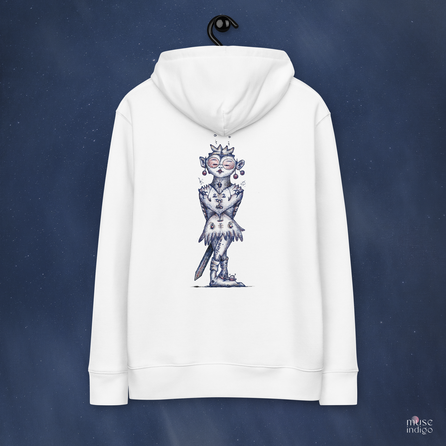 Maya; Queen of Her Castle Organic Hoodie
