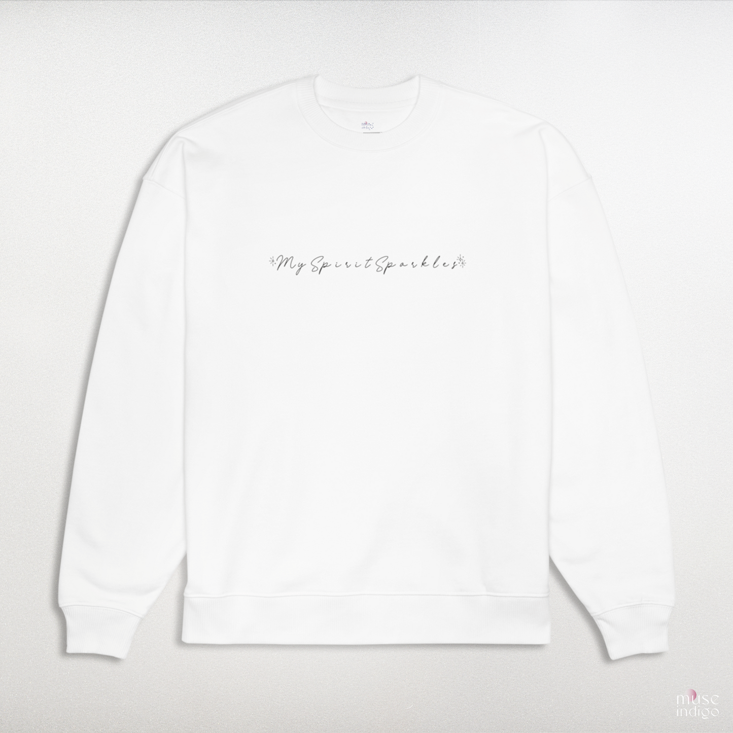 My Spirit Sparkles Organic Oversized Sweatshirt