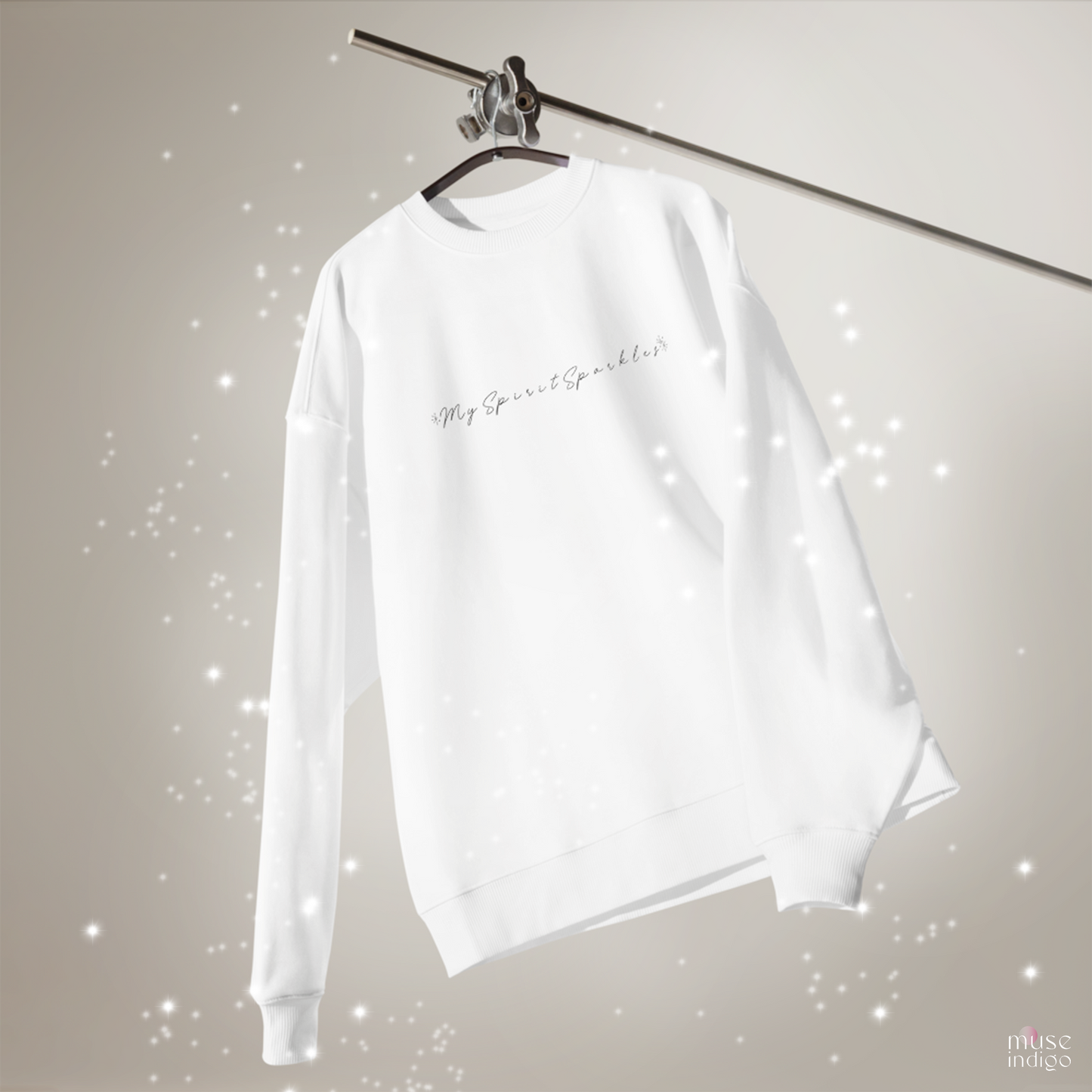 My Spirit Sparkles Organic Oversized Sweatshirt