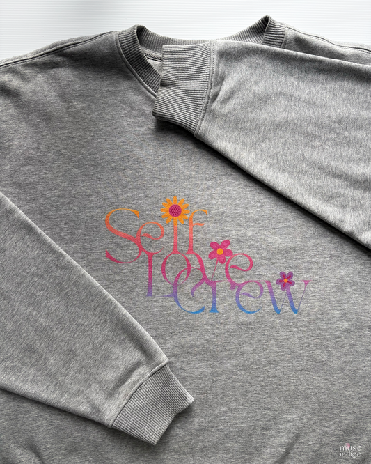 Self-Love Crew Organic Oversized Sweatshirt