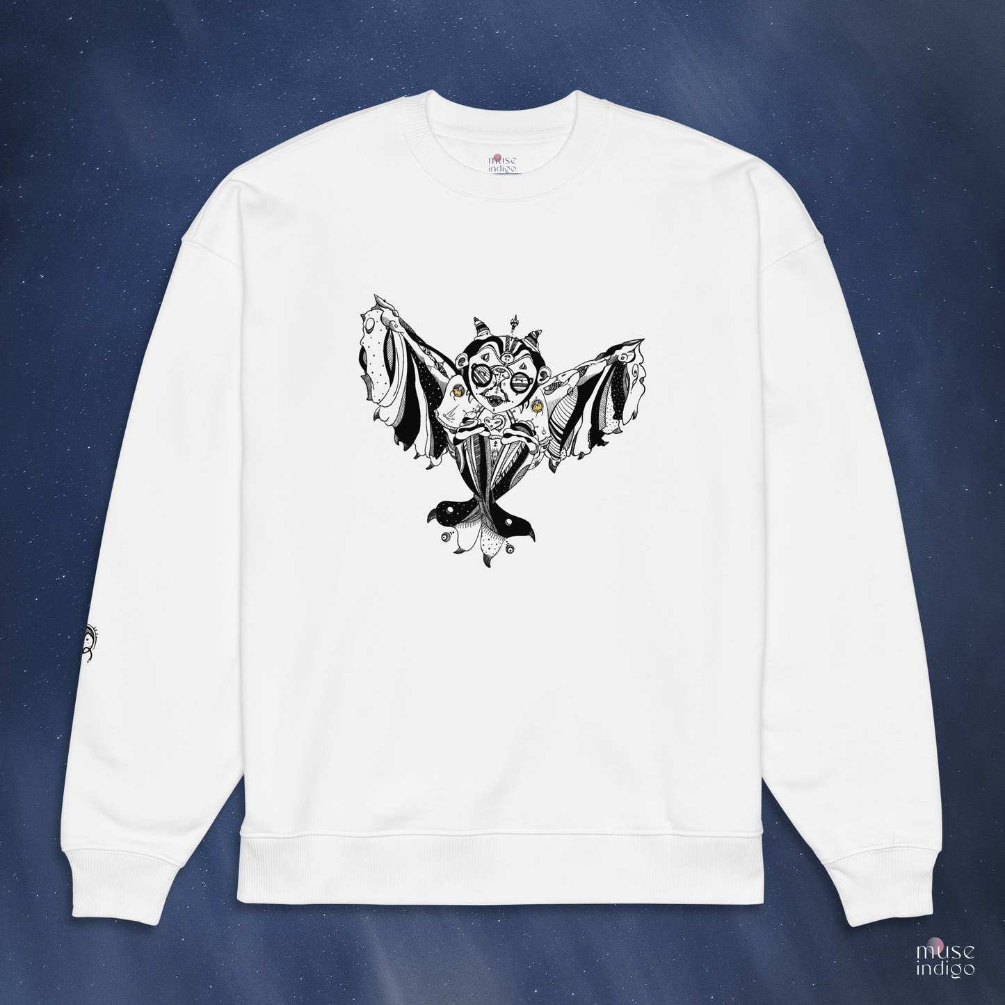 Twilight Snuggle Oversized Organic Sweatshirt